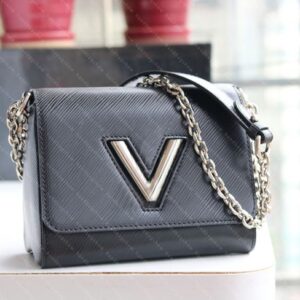 handbags Tote bag Women's Genuine Leather V Lock Flap Handbag Black pochette Twist shoulder Bags Lady Crossbody bag with original Box Giftbag