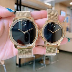Wristwatches Men Women Watches Couple Watch Quartz Movement Stainless Steel Strap Waterproof Party Big 43mm Small 36mm