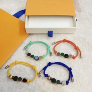Trendy Unisex Bracelet Fashion Designer Bracelets for Mens Women Jewelry Adjustable Charm-Bracelets 4 Colors Optional