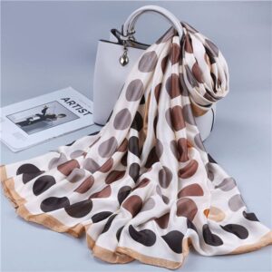 scarves female versatile thin scarf spring and autumn long style outside the big shawl Korean version of the fashion of autumn and win 02