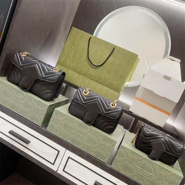 Designer Women's Cross Body Fashion Shopping Bag Totes Luxury Chain Handbag Shoulder Bags Famous High Quality Handbags