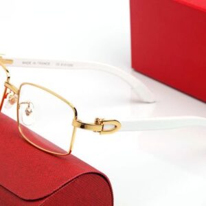 transparent designer sunglasses for women unisex mens buffalo horn glasses men woman full frame sport sunglass eyeglasses silver gold metal wood eyewear lunettes