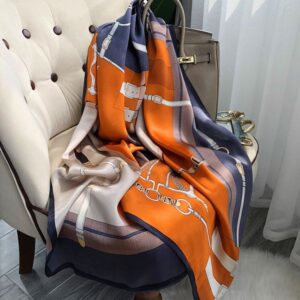 Silk light and light style scarves ladies can be used in spring and autumn, winter and autumn styles of foreign fashion shawls scarves