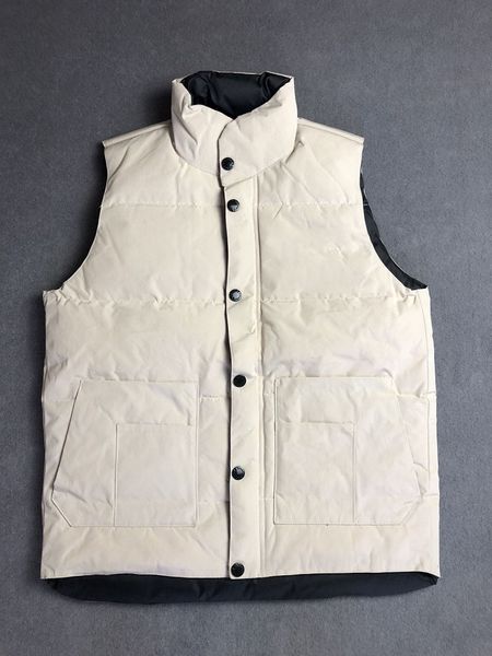 Down jacket vest Keep warm mens stylist winter jacket fashion vest men and women thicken outdoor coat essential cold protection size S-2XL