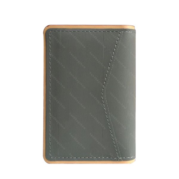 Card Holders wallet Pures Famous Brand Canvas Men Women Wallets Designer Man Woman Pocket Short Purse With Laser printing with box dustbag cardholder