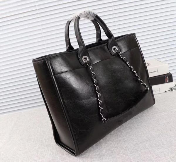 New tote bag women's designer high quality handbag designer handbag ladies backpack cowhide leather shoulder bag size 43cm