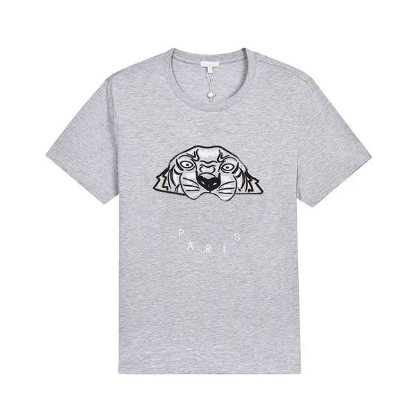 Tech Fleece T-shirts for Mens Women Tee Shirts Summer Letters Embroidery Tees Round Neck Short Sleeved Top Clothing S-2XL High Quality