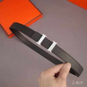 2022 Fashion Belts for Men Designer Genuine Leather Belt 4 Season Brand Mens Womens Belts Silver Buckle Waistband 24mm with Box 5 Colors High Quality