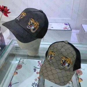 Ball Caps Designer Ball Cap Hats Men Women Baseball Caps Tiger Embroidery Casquette Sun Hat With Letter Black Fashion Brand Hats
