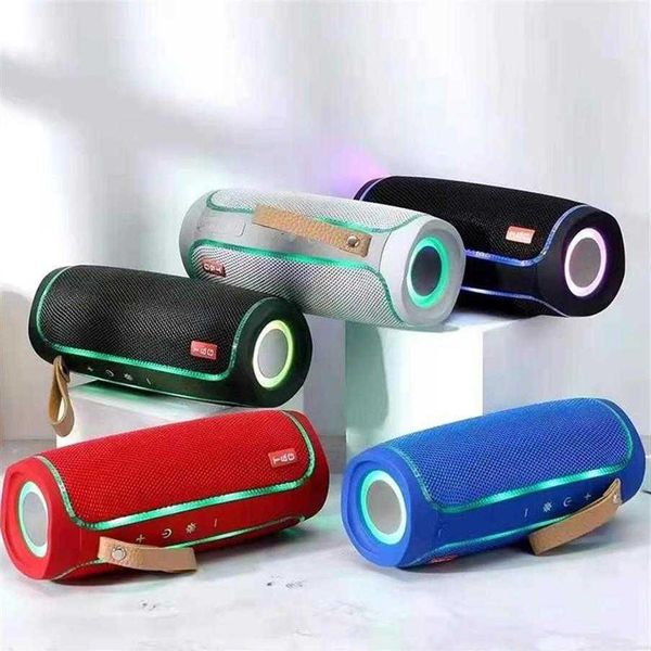 20W High Power Bluetooth Speaker TG287 Waterproof Portable Column For PC Computer Speakers Subwoofer Boom Box Music Center FM TF23318F
