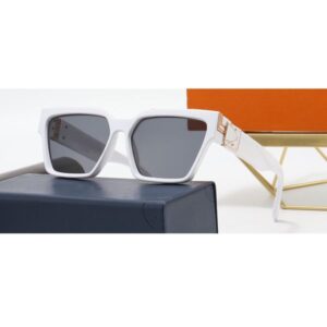 Millionaire Sunglasses For Men Women Square Vintage Classic Fashion White Avant-garde Style Woman Man Glasses Top Quality Anti-Ultraviolet Eyeglasses With Box Case