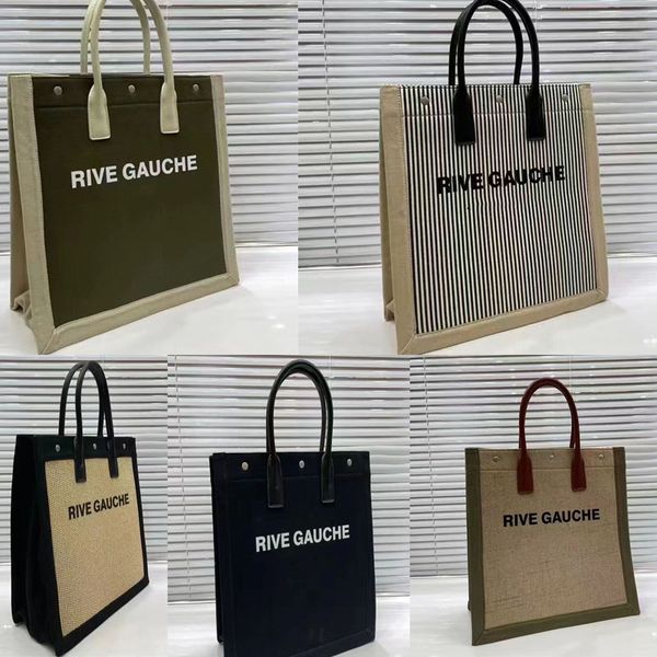 large capacity totes women designer bags Tote Bag shoulder bag female high end Shopping Handbags Purse Ladies Casual handbag 34 38 42 cm GM MM Black