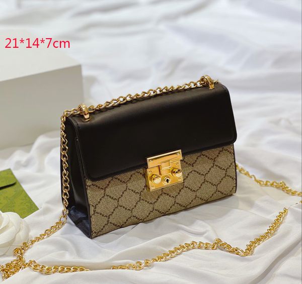 Top designer bag Classic women cross body fashion double letter chain bag lady multi style single shoulder bags high quality handbags