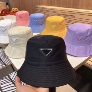 Designer Bucket Hat Sun Protection Solid Trendy Hats Leisure Cap Novelty 8 Colors Design for Man Woman Top Quality