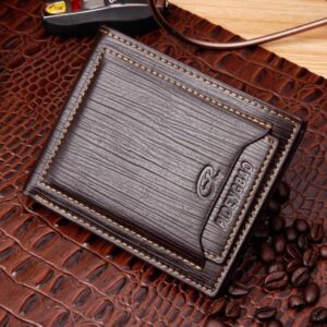 free shipping Wallets Pidengbao Brand Men's Purse Card Wallet Vintage Value Leather Money Short With Gift Box