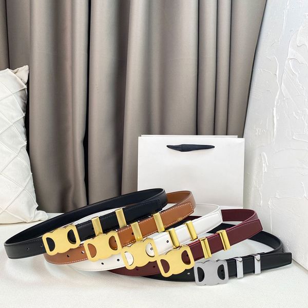 Designer Belts Classics Genuine Leather Fashion Cowskin Luxury Accessories Belt for Women Width 2.5cm 5 Options