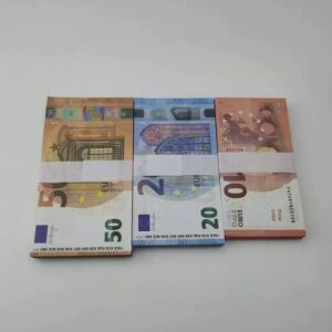 Other Festive Party Supplies Fake Banknote 10 20 50 100 200 500 Euros Realistic Toy Bar Props Copy Currency Movie Money Faux-billets 100PCS/Pack
