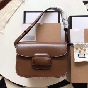 1955 new bag Handbag Lady Bags Horsebit Women Purse Shoulder Genuine patern