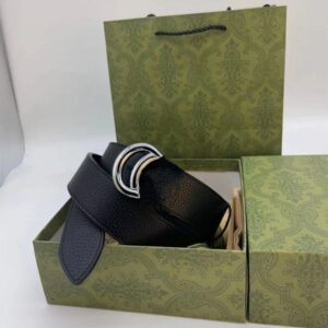 Wholesale Fashion Big buckle genuine leather belt designer men women high quality mens belts