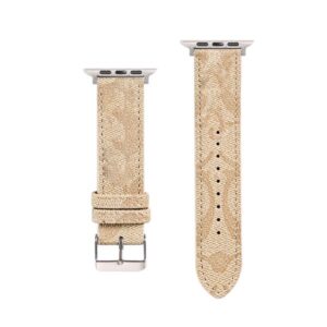 Designer Leather Apple Watch Band 45mm strap Compatible with Smart Watches 49mm S8 Ultra S6 S7 S5 S4 S3 S2 Se Bands 44MM 42MM 38MM 40MM I watch Straps smartwatchs USA UK AU
