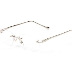 Designer Sunglasses Square Rimless Leopard Mirror Classic Lightweight Pressure Comfortable Simple Nice Leisure Glasses Sunshade Anti ultraviolet Sonnenbrille