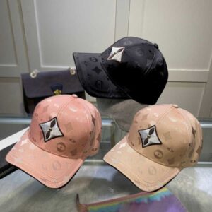 Fashion Ball Cap Flowers Letter Hats Dome Patchwork Adjustable Design for Man Woman 3 Color Top Quality