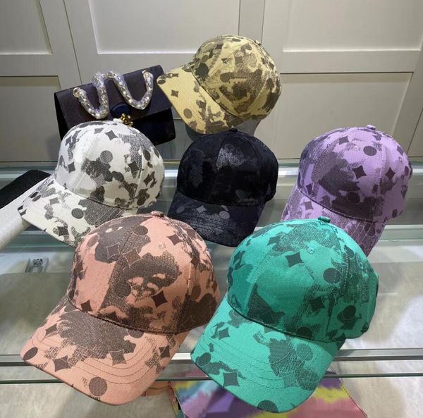 Designer Mens Sports Caps Summer Letters Print Sun Cap with Stamp Fashion Men Women Bucket Hats Beach Cap Casquette Multi Style High Quality