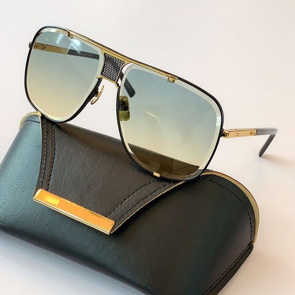 A Designer Sunglasses Men Women Dita Mach Five 2087 Metal Frameless One Piece Luxury Brand Sunglasses Top Quality Original Box