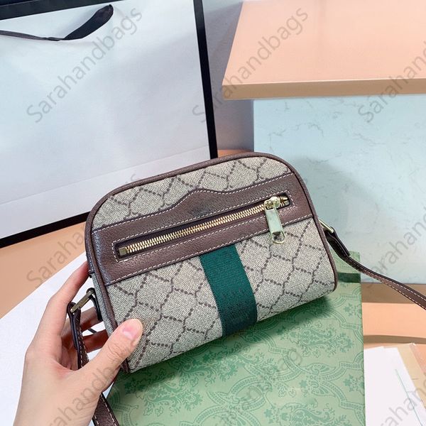 Cross body luxury womens shoulder bags fashion two letter handbag lady high quality diagonal Camera Bag Wallet