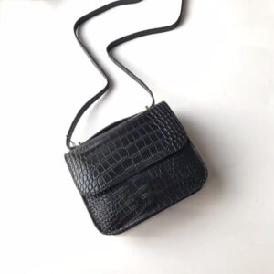 Luxury Designer stewardess Shoulder Bag Woman gold buckle Alligator leather Handbag Women Fashion Kangkang Clutch Purse leisure Crossbody