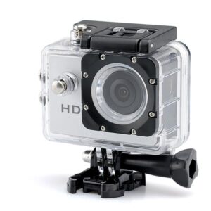 Hot selling 1080p HD Sport Camera – 2.0 Megapixels CMOS Sensor 140 Degree Lens Angle 30 Meter Waterproof Range Free shipping
