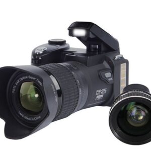 HD PROTAX POLO D7100 Digital Camera 33mp resolution Auto Focus Professional SLR Video 24X Optical Zoom with Three Lens