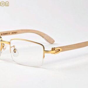 2020 fashion mens sunglasses for women man unisex wood legs semi rimless vintage retro buffalo horn sun glasses lunettes gafas de soleil