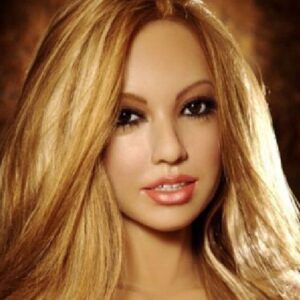 Oral sex doll Realistic inflatable adult plump breast semi-solid mould seductive prom dress