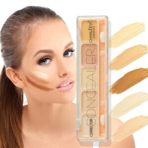 New Arrival Base 5 color Contour Makeup Moisturizer Foundation Concealer Cover Skin Cream Face Maquiagem