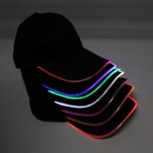 Hot hat cap Light up BaseBall Hat,Unisex Baseball Hat with Headlamp Mutilcolor LED Lighted Glow party flashing Cap