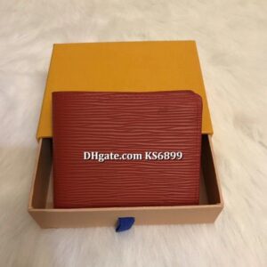 PU Leather S Wallets Fashion Cross-Wallet Men Designer Card Wallets Pocket Bag European Style Brand Purses With box