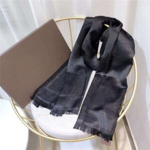 Silk Scarf Fashion Man Women 4 Season Shawl Scarf Letter Scarves Size 180x70cm 6 Color High Quality