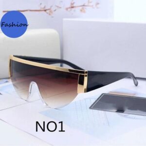 Summer Beach Mens Woman Sunglasses Fashion Adumbral Sunglasses for Man Women UV400 Model 0019 6 Color Highly Quality with Box