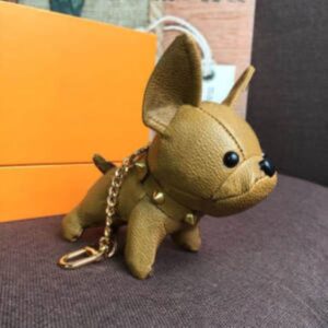 Dog Keychains Key Buckle Purse Pendant Bags Dogs Design Fashion Doll Chains Key Buckle 6 Color High Quality