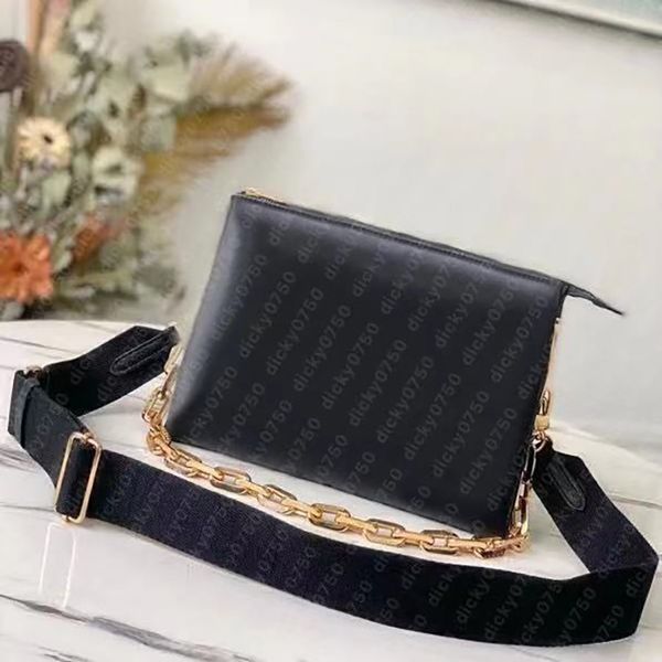 Designer shoulder bag chain purse coussin clutch crossbody bags lady Envelope Handbags for women fashion luxury saddle bag leather hobo sacoche homme messenger bag
