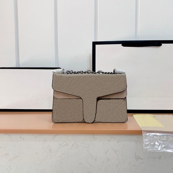 Classic chain messenger bags designer handbag fashion women's letter printing multiple colors single shoulder bag high quality cross body Wallet