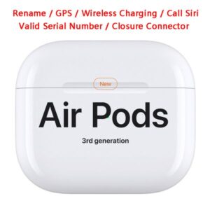 New 3rd Generation Air-pods Pro TWS Earphones Rename GPS Pop UP Window Bluetooth Headphone Auto Paring Wireless Charging Case Earbuds