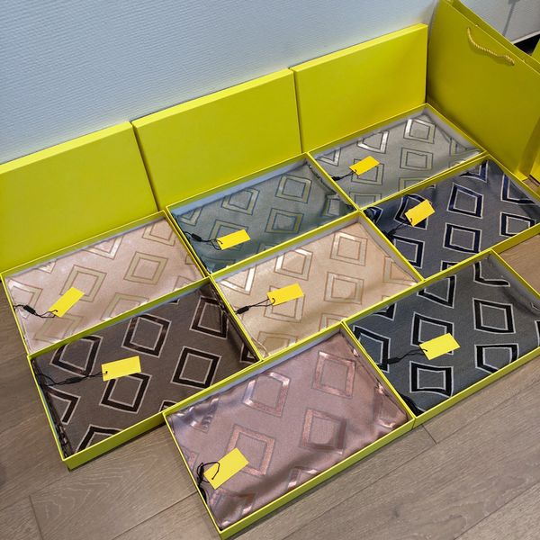 Fashion Scarf Designer Scarves Silk Shawl Letter Reversible Design for Man Women Cashmere 8 Color Top Quality