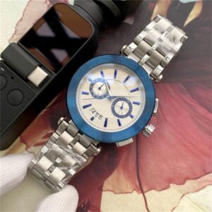 Luxury Men's Watch Automatic Date Stainless Steel Gold Bracelet All Small Disk Work Business Sports Fashion Casual Watches