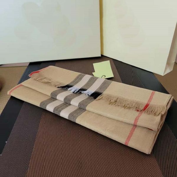 Designer Luxury Scarf Cashmere scarves High-end soft thick Classic plaid printed men's and women's Fashion suits Scarves