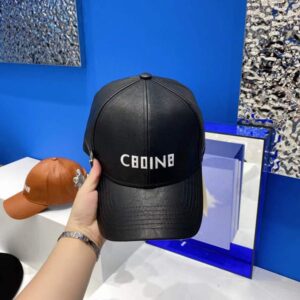 Designer Leather Hat Fashion Ball Caps Leisure Cap for Man Woman Popular 2 Color High Quality
