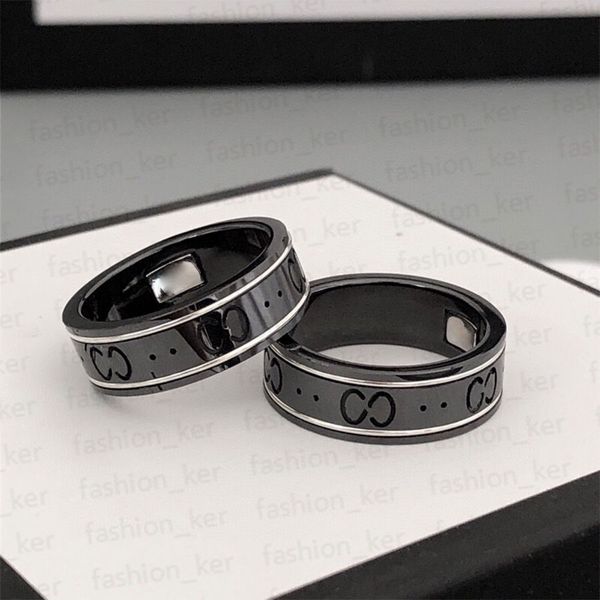 Fashion Band Rings Unisex Designer Ring for Man Women Temperament High Quality