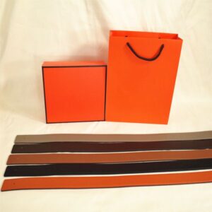 Fashion Belt for Man Woman Casual Smooth Reversible Buckle Belts Genuine Cowhide 5 Color Highly Quality with Box