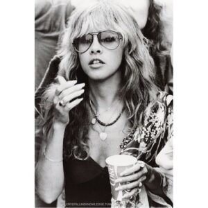 Stevie Nicks Black And White Poster Painting Print Home Decor Framed Or Unframed Photopaper Material